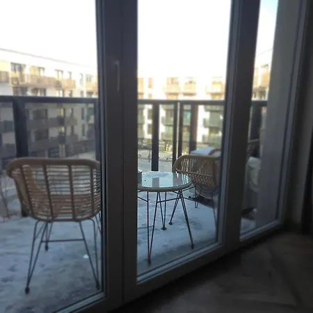 Apartment Baltic Portovo Comfort Center Balcony Gdansk