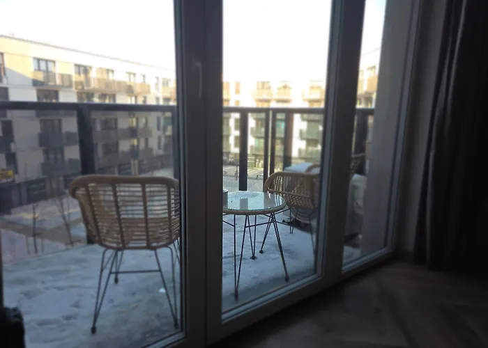 アパート Baltic Portovo Comfort Center Balcony グダニスク